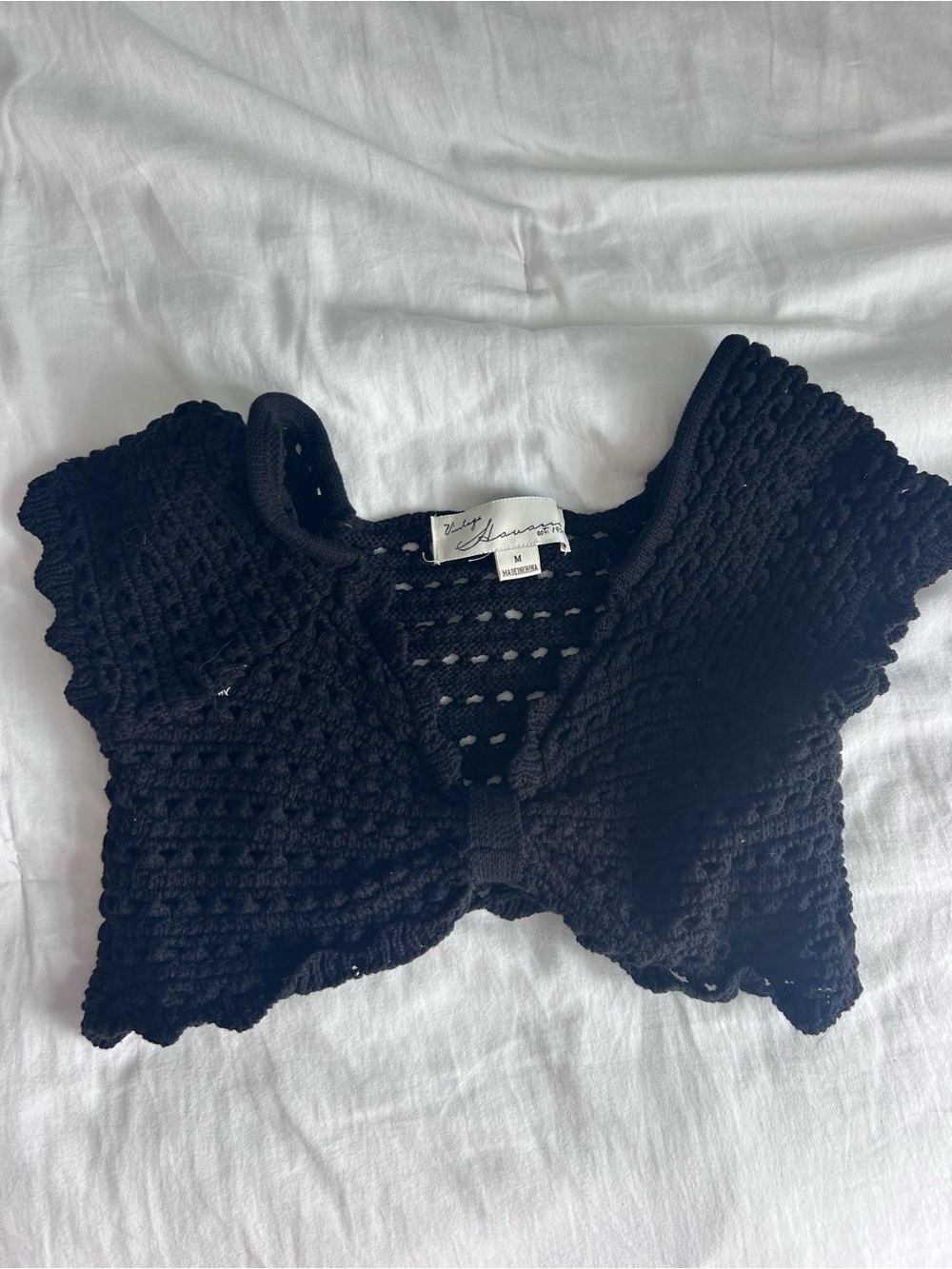 Vintage Havana crochet top size medium